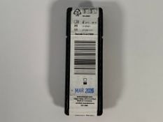 As new Drager Short Term Detection Tubes Water Vapour (REF: CH23401) (EXP: 03/03/26).