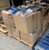 A pallet of miscellaneous items to include Toys, Homeware and Stationery.