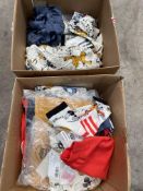 Assorted Adidas X Disney Kids' Clothing to include Mickey Mouse Pants and Tees, Tee Sets Yellow and