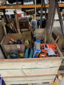 A quantity of assorted as new and pre-owned Tools, Gardening and Related.