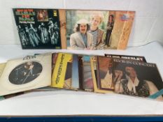 Assorted Vinyl to include Several Elvis Presley, Simon and Garfunkel and Neil Diamond - 28 Items + 1