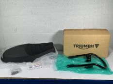 As new Triumph Comfort Dual Seat (REF: A9750863).