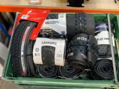 Sixteen, mainly as, new mountain bike tyres to include: one Specialized Fast Track 29