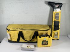 Pre-owned Leica DD220 SMART Cable Locator and A DA230 Signal Generator with Travel Bag, Charger and