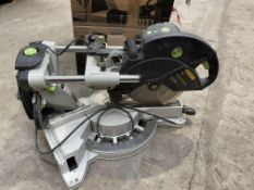 Festool KS 120 EB Sliding Compound Mitre Saw - Pre-owned (requires plug).