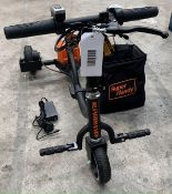 SuperHandy 3-Wheel Folding Mobility Scooter (requires seat and battery).