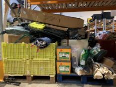 *Reduced* Quantity Of Miscellaneous Items Over Two Pallets To Include Mainly Garden and Outdoor Rela