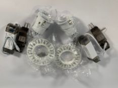 Three boxes of as new CollingWood Lighting to include eighteen 1901 LED Downlights, 9.6W, 2700K.