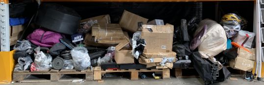 A large quantity of miscellaneous items to include Mainly Sports and Fitness Equipment.