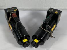 Two pre-owned Golden Engineering XRS-3 Portable X-Ray Source Generators (missing accessories).