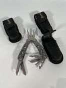 Three pre-owned Gerber Suspension Multi-Tools.