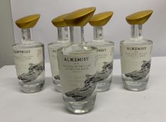 Five Alkkemist Handmade Gin 5 x 700ml.