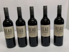 Five Beau Constantia South Africa Aidan 2018 Red Wine 5 x 750ml.