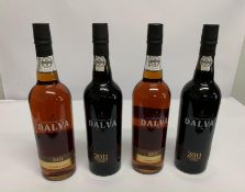 Two Dalva 2011 Colheita Distinctive Porto 2 x 750ml, Two Dalva 2011 Colheita Distinctive White Porto