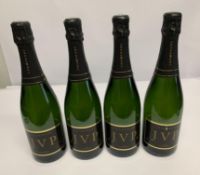 Four Paul Charpentier JVP Vertus Premier Cru, Brut Champagne 4 x 750ml.