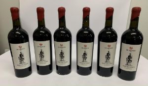 Six De Angelis Nero Del Tasso 2019 Red Wines 6 x 750ml.