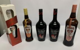 Amarula Cream Raspberry, Chocolate & Baobab Flavour Liqueur 1ltr, Amarula Cream Liqueur 700ml, Amaru