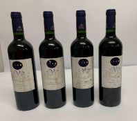 Four Chateau Vieux Robin Medoc Cru Bourgeois 2021 Red Wine 4 x 750ml (labels slightly distressed).