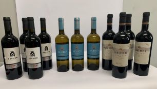 Four Azamor 2018 Red Wine 4 x 750ml, Three Pacheca Douro 2021 White Wine 3 x 750ml, Four Barquinha D