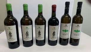 Three De Angelis Bianco Del Tasso 2019 White Wines 3 x 750ml, One De Angelis Nero Del Tasso 2017 Red