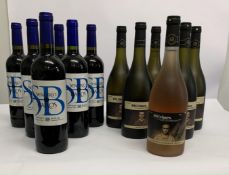 Six Senorio Baros 2021 Rioja Red Wine 6 x 750ml, Five 19 Crimes 2022 Sauvignon Blanc White Wine 5 x