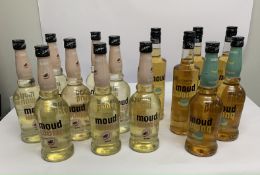 Fourteen Lychee/Banana Moud Liqueurs 18 x 700ml (Outer Bottles Distressed).