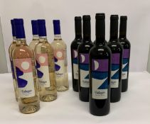 Six Aubert and Mathieu, Palooza 2023 Rosé Wine 6 x 750ml, Six Aubert and Mathieu, Palooza 2022 Red