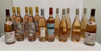 Five TMPG Tout Pour Ma Gueule Rose Wine 5 x 750ml, Five Porta 6 Lisboa Rose Wine 5 x 750ml, Two Cote