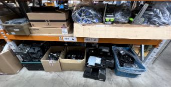 Assorted new and pre-owned IT and electrical items (All items sold as seen).