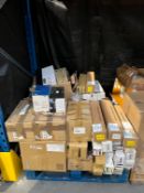 Pallet of assorted as printer cartridges & related (Sold as seen).