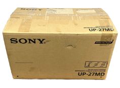As new Sony Medical UP-27MD Colour Video Printer (Box open).