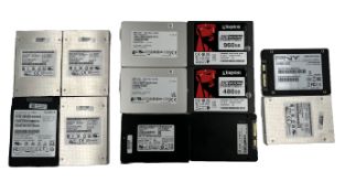 Assorted pre-owned SSD's (Data wiped).