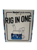 As new Stache Rio Rig-in-One Kit in Blue Swirl (Over 18's only).