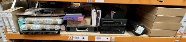 Assorted new & pre-owned IT and Electrical items (Sold as seen).