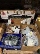 Pallet of assorted new & pre-owned IT & related items (Sold as seen).