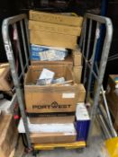 Pallet of assorted as printer cartridges & related (Sold as seen).
