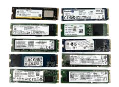 Assorted pre-owned SSD's (Data wiped).