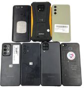 Assorted pre-owned Android Smartphones (Google account clear, sold as seen).