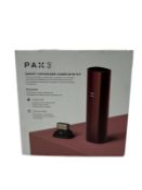 A boxed as new PAX 3 Vaporizer Complete Kit (EAN: 840005600559) (Box sealed) (Over 18's only).