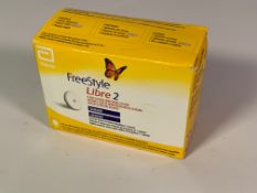 Abbott Freestyle Libre Sensor 2 Glucose Monitoring Sensor. Contains 1 Sensor Applicator, 1 Sensor Pa