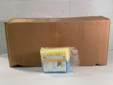 A box of forty eight Jordco® e-Foam® Insert Refill Packs, Blue and Yellow, 48 pcs per pack. As New.