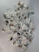 Fifty Assorted Hearing Aids, Brand and Model Varies. Untested and Pre-owned.