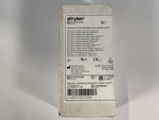 As new Stryker, Cannula 2 Rotating Stopcocks, Speed-Locks 5.8mm (REF: 0747031550) (DOM: 23/11/20).