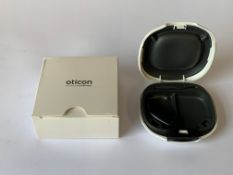 Oticon Xceed 1 BTE UP (REF: 214252) Black. As new (1 Hearing Aid included)