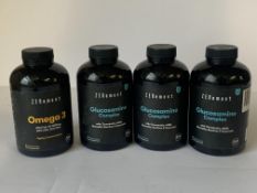 Four Bottles of ZENement Supplements to include 3x Glucosamine Complex 365 Capsules (EXP: 2026-05) a