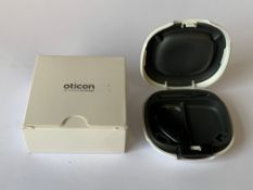 Oticon Xceed 1 BTE UP (REF: 214252) Black. As new (1 Hearing Aid included)