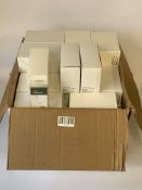 Twenty bundles of Oticon Corda Mini Fit Tube Sets, Mix of Left and Right Side, Assorted Sizes. (Each