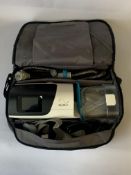 Pre-owned Resmed AirSense 11 Autoset CPAP Machine with Bag and Accessories. Item shows 4400hrs Runti
