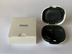 Oticon Xceed 1 BTE UP (REF: 214252) Black. As new (1 Hearing Aid included)