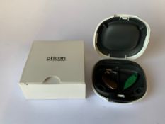 Oticon OPN Play 1 BTE PP (REF: 213023) Brown. As new (1 Hearing Aid included)
